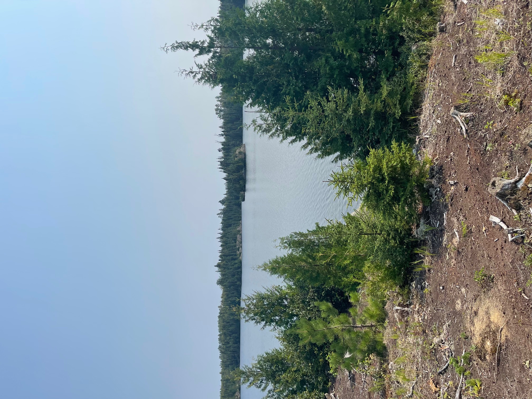 Image showing view onto lake